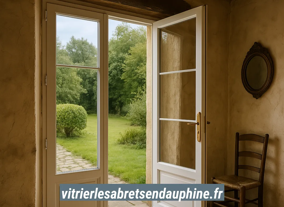 Installation de fenêtre en PVC Les Abrets en Dauphiné